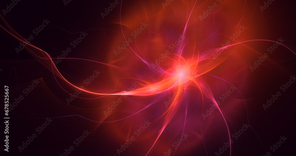 3D rendering abstract multicolor fractal light background 3D rendering abstract multicolor fractal light background