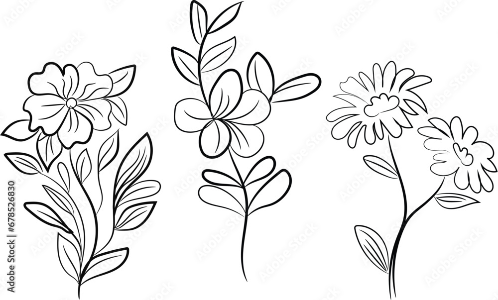 Leaves Floral Wildfolwer Winter Design Leaves Floral Wildfolwer Winter Design