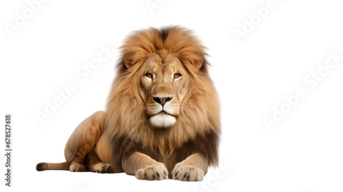 A lion on the transparent background © EmmaStock