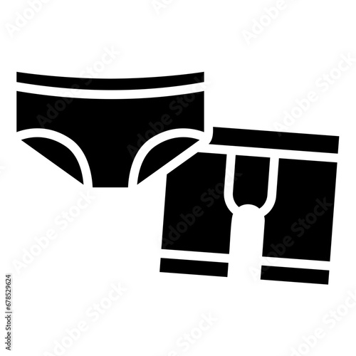 underware glyph icon