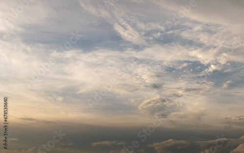 Cloud scape background at sunrise time