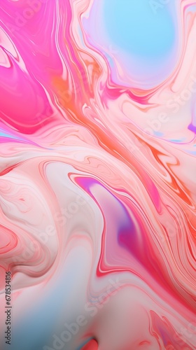 pink fluid art abstract background