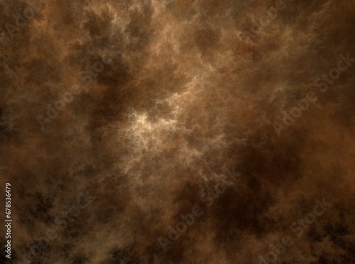 Abstract brown fractal background