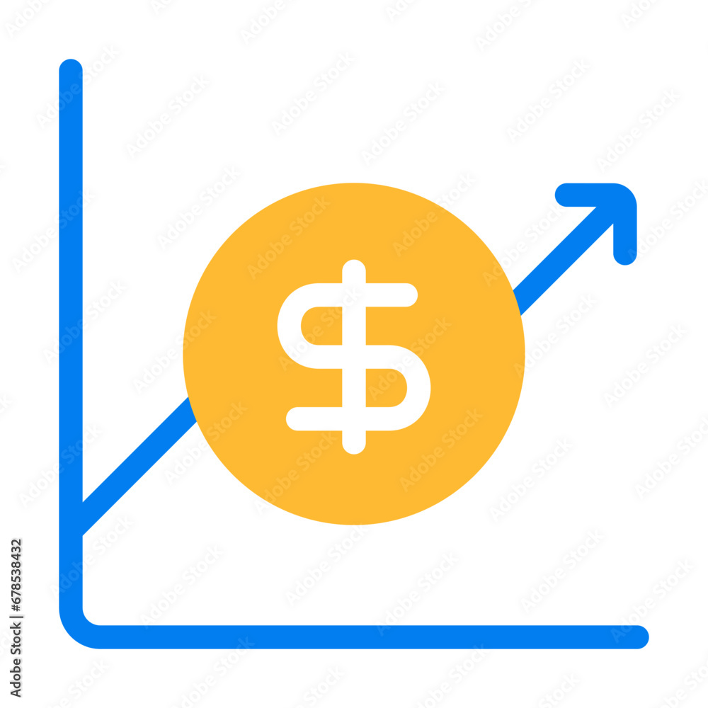 Fototapeta premium up trend