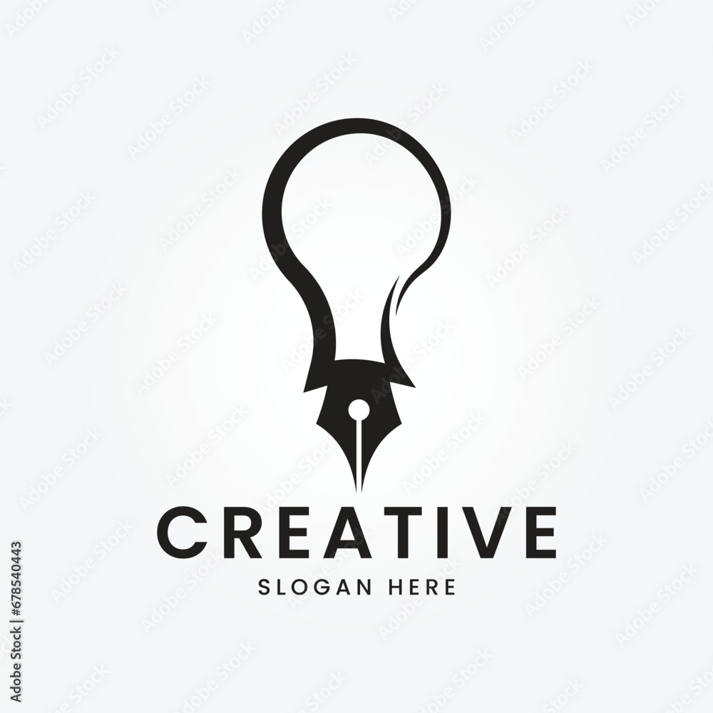 Creative Ideas for mascot or logo design. Vector illustration Creative Ideas for mascot or logo design. Vector illustration