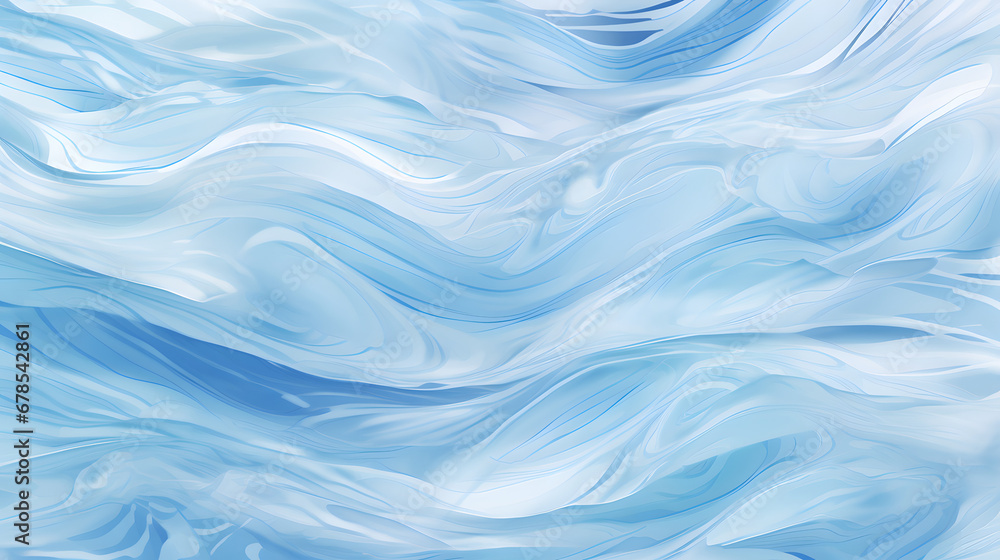 Seamless realistic water ripples and waves transparent texture overlay. marble texture. Generative Ai.
