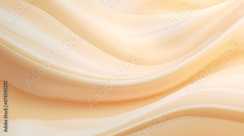 Smooth beige gradient background marble texture. Generative Ai.
