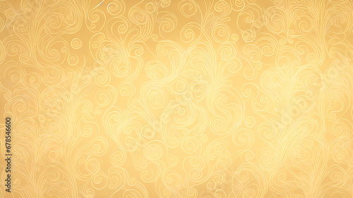 A luxurious gold background with a repeating pattern. The background is a deep, rich gold color that is both elegant and eye-catching.