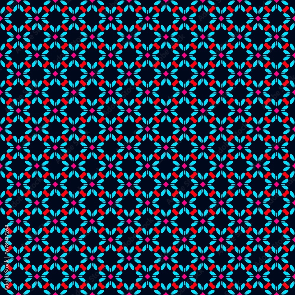 Blue square Seamless pattern tile repeat patterns surface design textile design for fabric and digital paper background Blue square Seamless pattern tile repeat patterns surface design textile design for fabric and digital paper background