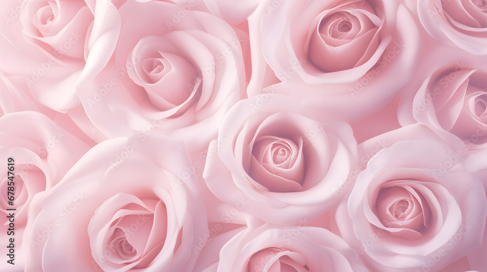 Abstract beautiful pink tone rose flower background for design background. Generative Ai. Abstract beautiful pink tone rose flower background for design background. Generative Ai.