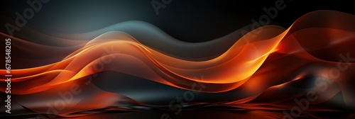 Modern Black Background Line Light Abstract , Banner Image For Website, Background abstract , Desktop Wallpaper