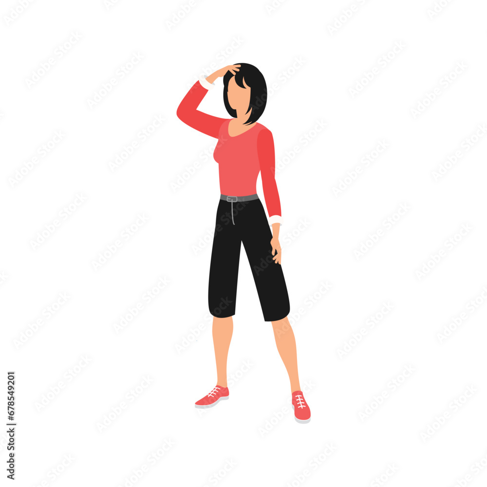pose of mature woman with profession posing pose of mature woman with profession posing