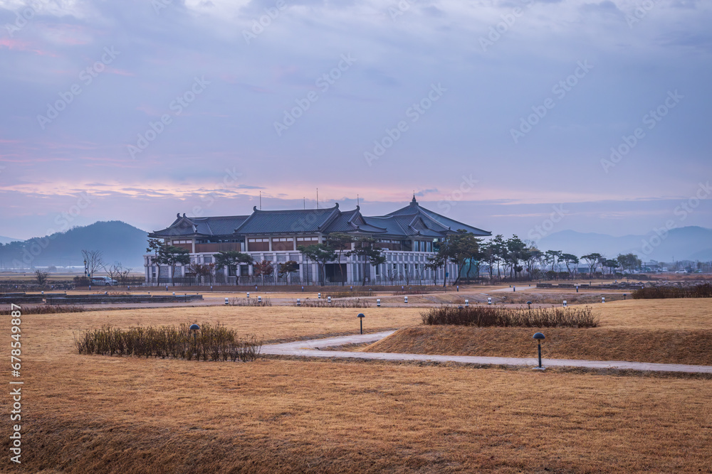 Gyeongju, South Korea - November 20 2022 