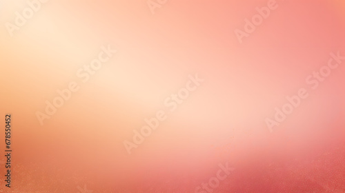 Background pink gold color gradient. Generative Ai. photo