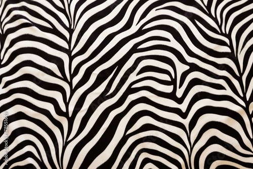 zebra stripe pattern from a distance