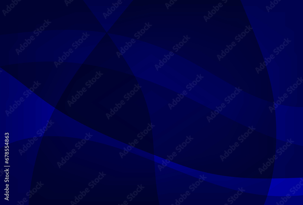 Obraz premium Abstract blue color background. Dynamic shapes composition. Vector illustration