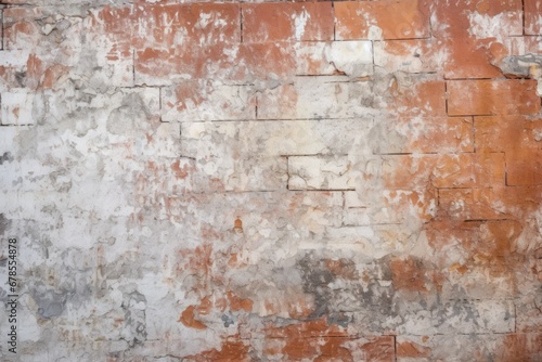 unpainted, raw brick wall texture