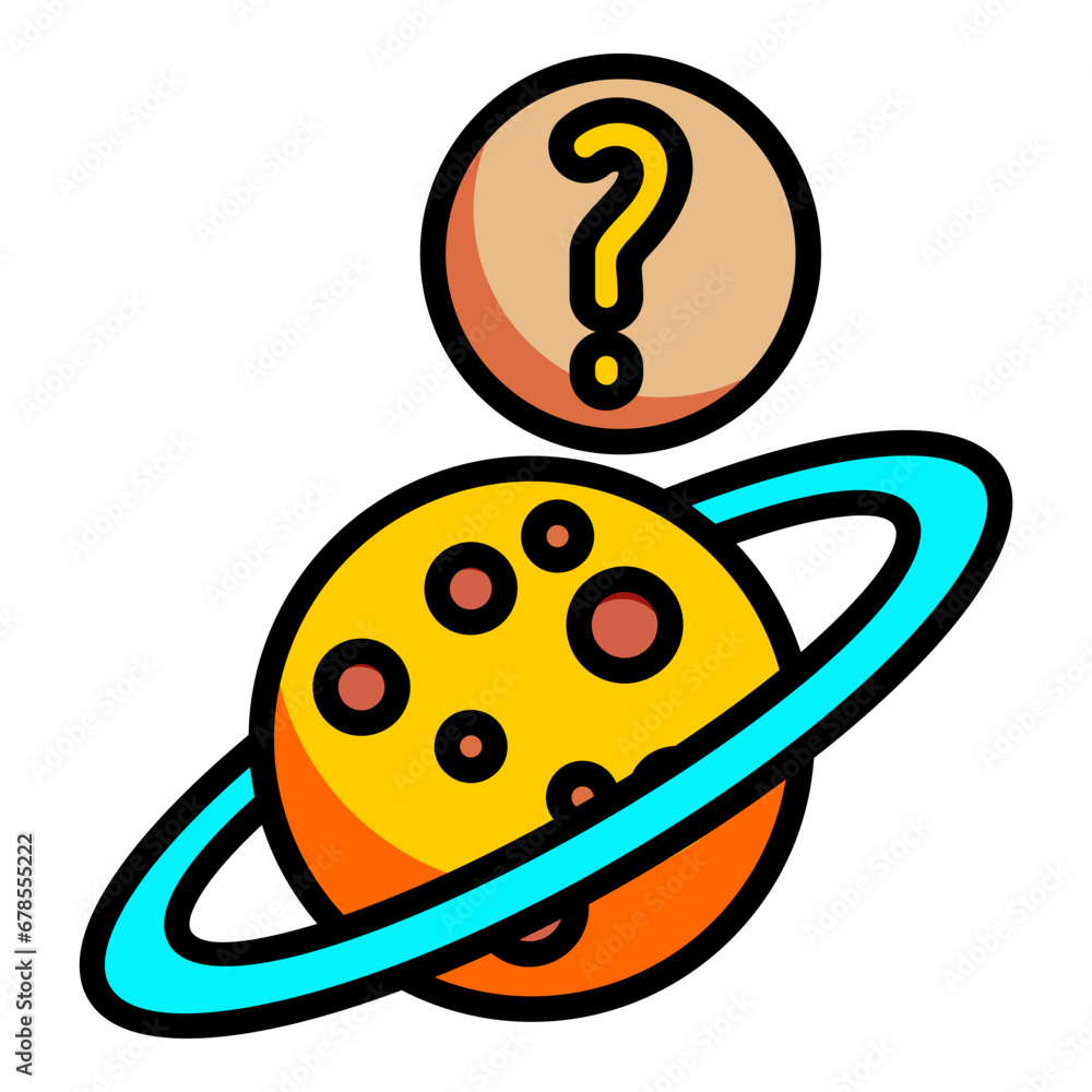 Fototapeta premium Extraterrestrial Icon