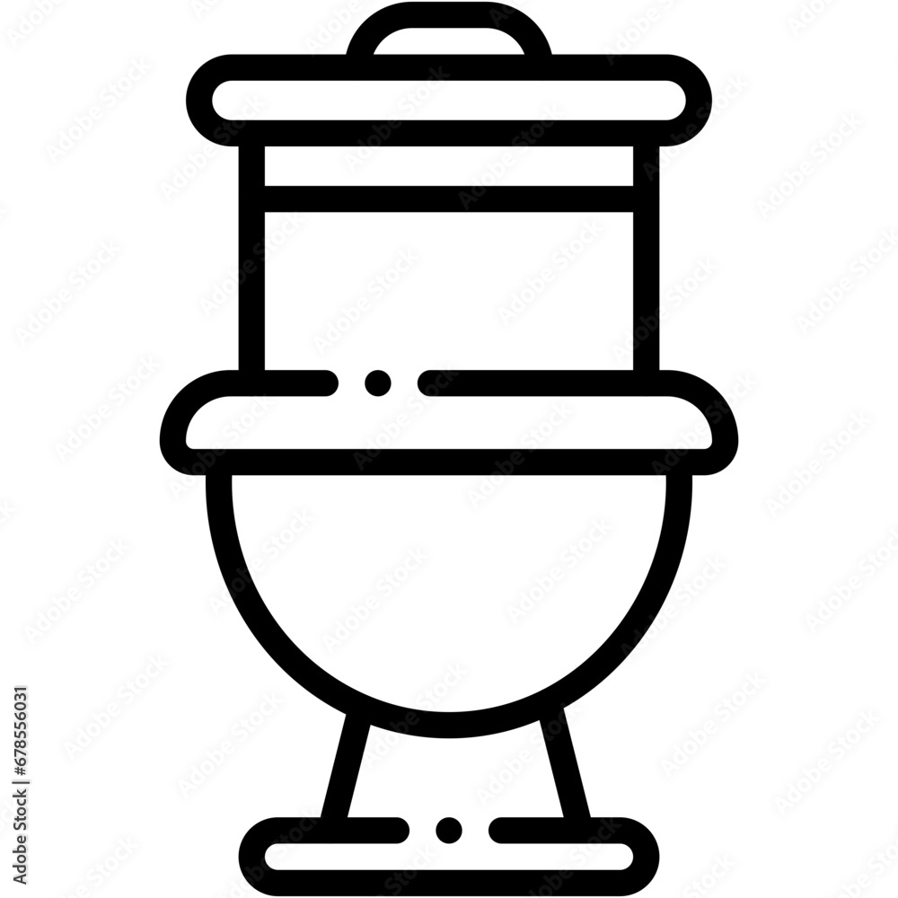 Vector Icon Toilet, Bath, Washroom, Wc, Restroom, sanitary Vector Icon Toilet, Bath, Washroom, Wc, Restroom, sanitary