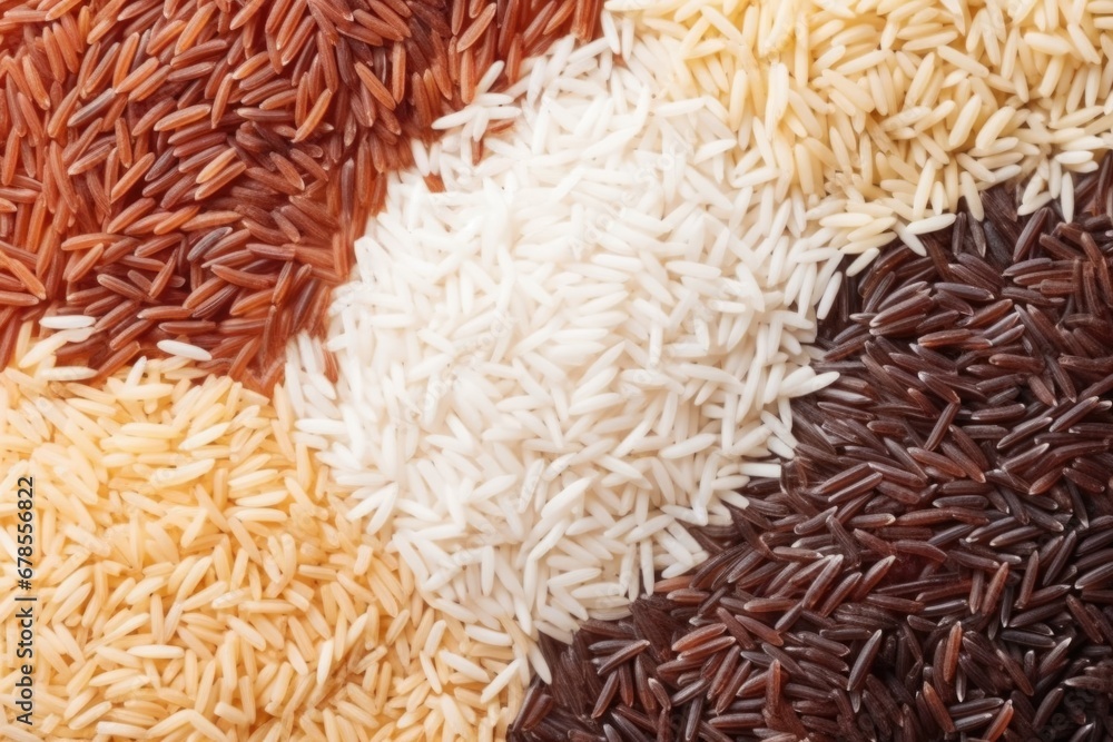 close-up shot of uncooked rice grains close-up shot of uncooked rice grains