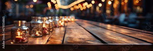 Empty Wooden Table Top Blur Background   Banner Image For Website  Background abstract   Desktop Wallpaper
