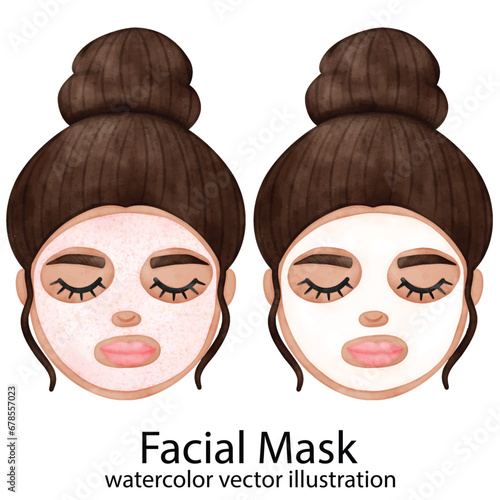 Facial Face Mask, Face Mask, Self love, Self care, Skin care