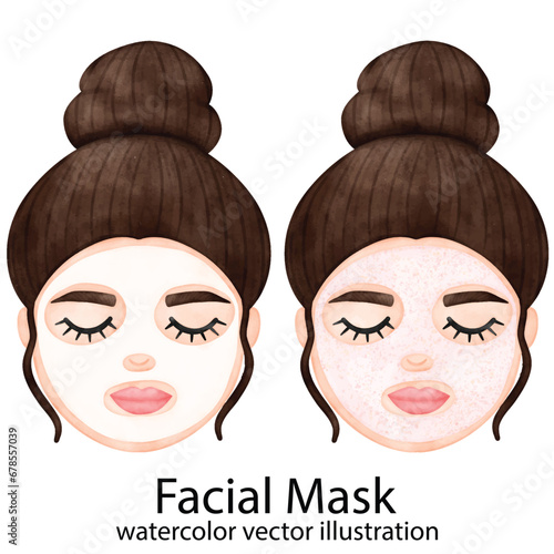 Facial Face Mask, Face Mask, Self love, Self care, Skin care