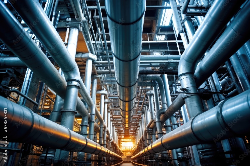 detailed image of distillation columns venting ducts detailed image of distillation columns venting ducts