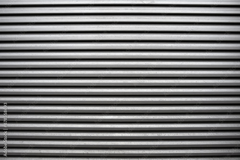 textured surface of a grooved metal roller door textured surface of a grooved metal roller door