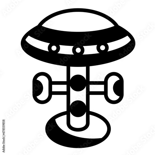 Space Elevator Icon