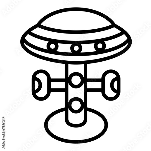 Space Elevator Icon