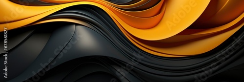 Black Brown Orange Yellow Abstract Background   Banner Image For Website  Background abstract   Desktop Wallpaper