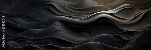 Black Sand Waves Background Panaroma Texture , Banner Image For Website, Background abstract , Desktop Wallpaper © Pic Hub