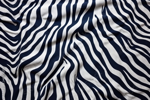blurry zebra stripes on a fabric, for background