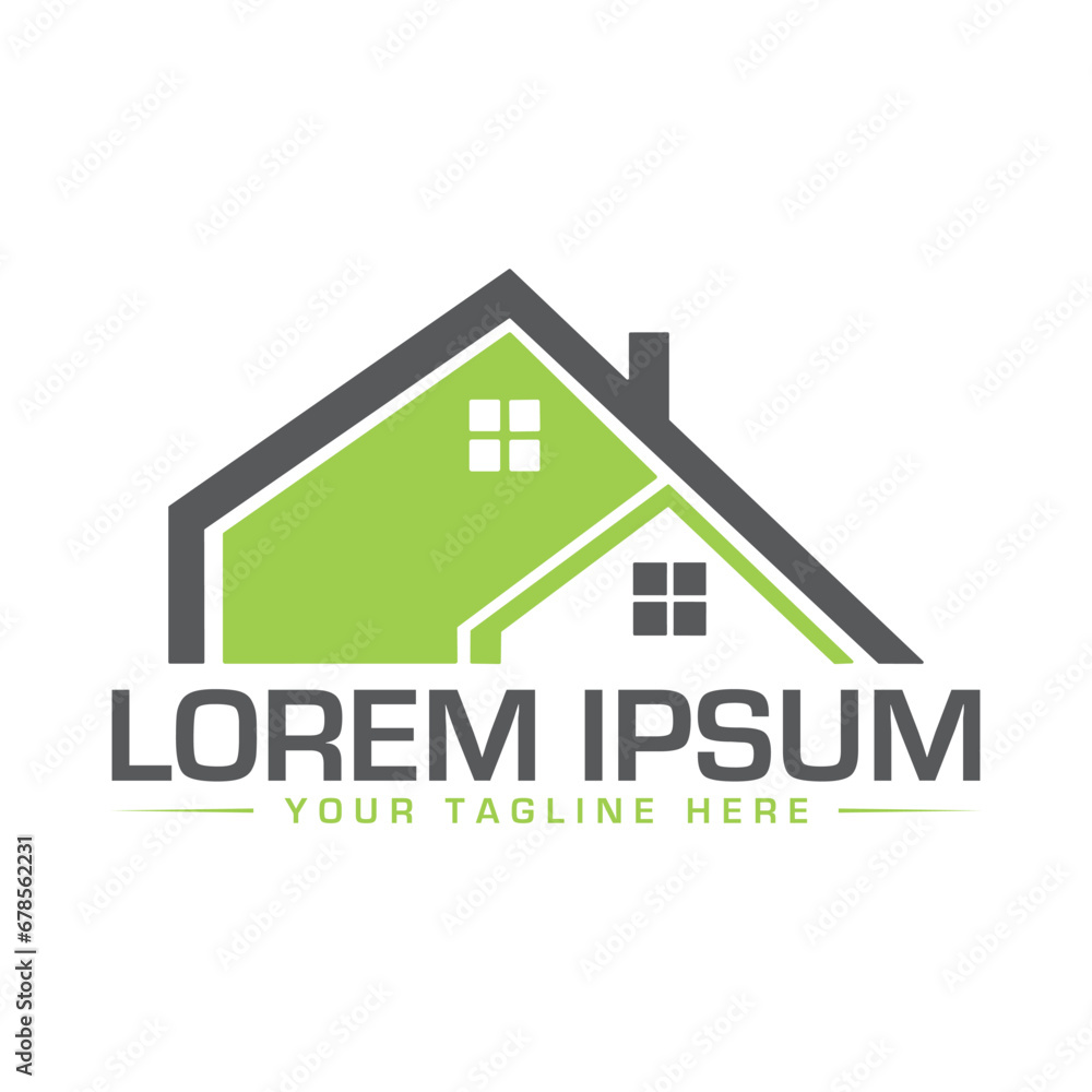 Fototapeta premium Real Estate Logo Design Modern and Professional Logo Design
