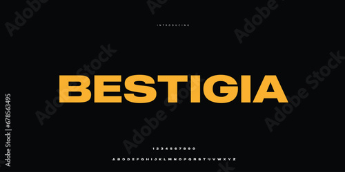 Elegant Font Uppercase Lowercase and Number. Classic Lettering Minimal Fashion Designs. Typography modern Sen Serif fonts regular decorative vintage concept. vector illustration