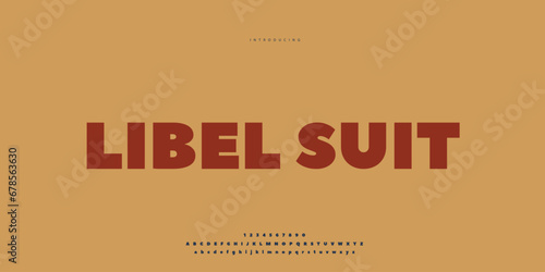 Elegant Font Uppercase Lowercase and Number. Classic Lettering Minimal Fashion Designs. Typography modern Sen Serif fonts regular decorative vintage concept. vector illustration