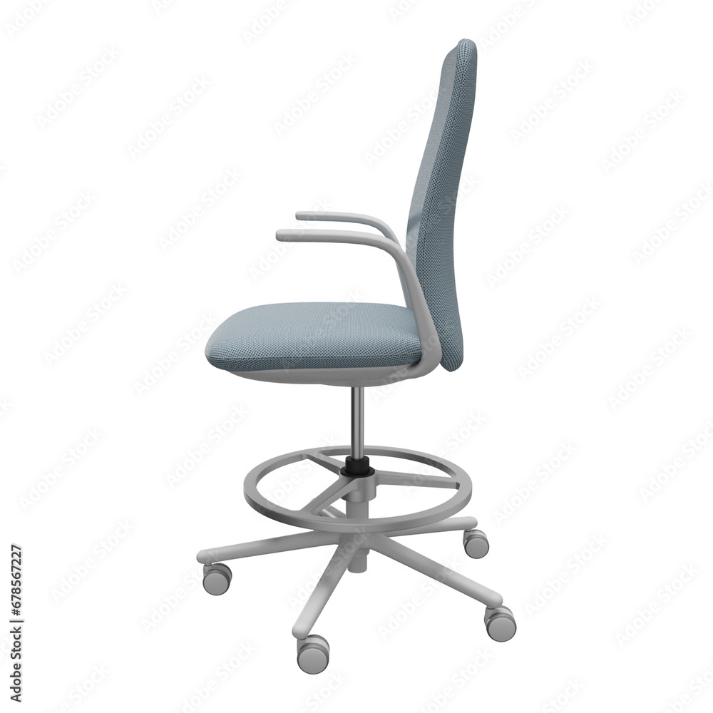 Modern accent chairs left side view 3d rendering. High quality transparent background image. Modern accent chairs left side view 3d rendering. High quality transparent background image.