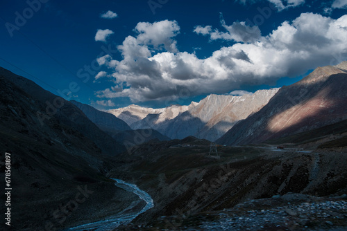 Zoji la pass is one of the most dangerous road in the world. the road is very narrow so if two truck meet each other, it will be a problem. But this road has amazing view because if the himalayas