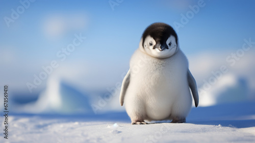 A small penguin