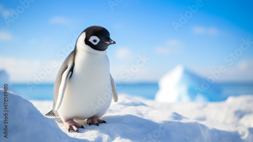 A small penguin