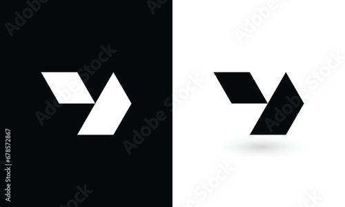 Y letter logo design vector template
