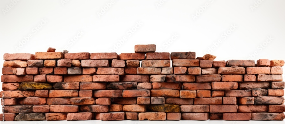 Fototapeta premium The brick Great Wall