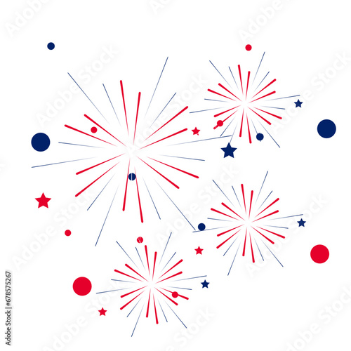 Fireworks celebrate Australia's Independence Day. Mealistic and detailed of a spectacular fireworks, colorful, bright, festive, celebration, independence day, new year, christmas, diwali, eid