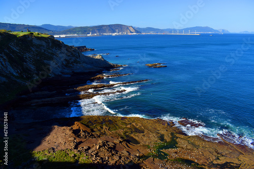 Landscape of Tunelboca cove...