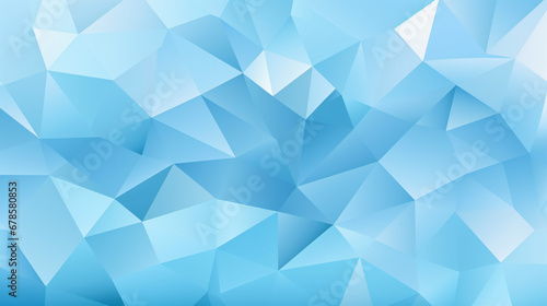 Abstract geometric light blue background.