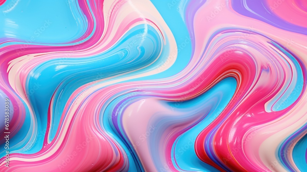 Fototapeta premium abstract background with colorful waves of paint, artistic web background
