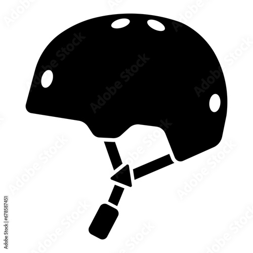 Skating / Bicycling / Outdoor Sport helmet icon