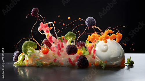 Molecular cuisine as a healthy food concept	
 photo