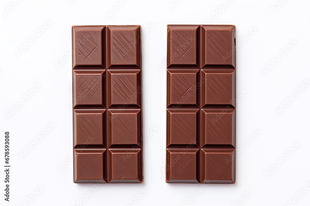 Decadent delight. Indulge in richness of dark chocolate on white background isolated. Sweet. Flavors in every bite. Bittersweet temptation Decadent delight. Indulge in richness of dark chocolate on white background isolated. Sweet. Flavors in every bite. Bittersweet temptation